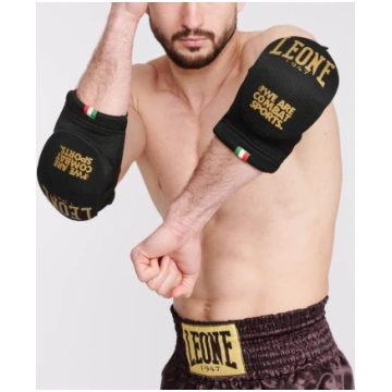 Gomitiere Muay Thai Kick Leone imbottite - L / Ner