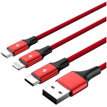 UNITEK C4049RD USB cable 1.2 m USB A USB C/Micro-U