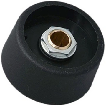 Knob; without pointer; polyamide; Øshaft: 6mm; Ø31