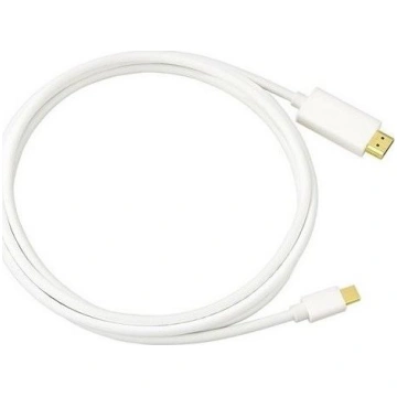 Kabelis Lmp Displayport Mini - Hdmi 2m Balts (lmp-