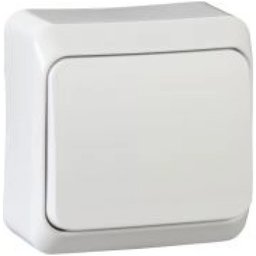 Slēdzis V/A balts Prima WDE001010 | 5904093552642 