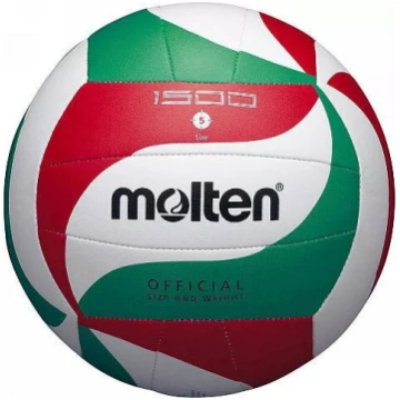 Volejbols Molten V5M1500 iekštelpām un ārā balts