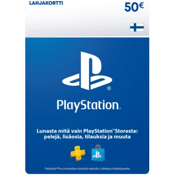 PlayStation Store Gift Card 50 EUR (Somija)