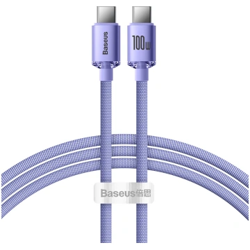 Uzlādes vads Baseus CAJY000605, 2 x USB Type C, 12