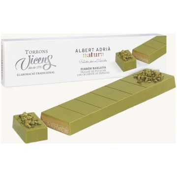 Torrons Vicens Baklava nougat - Albert Adrià natur
