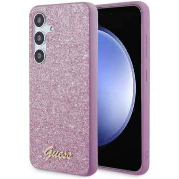 Guess Glitter Script case for Samsung Galaxy S24 -