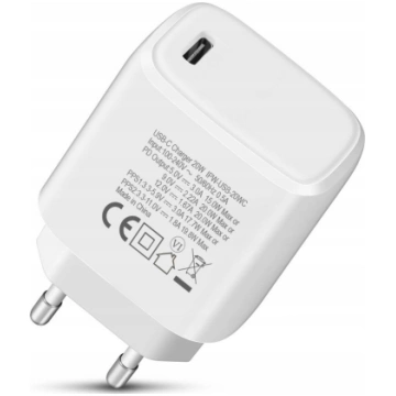 Ladowarka Techly Ladowarka sieciowa GaN USB-C 20W 