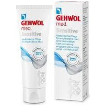 Gehwol med Sensitive foot cream - Krēms ar sudrabu