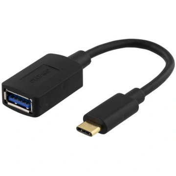 Deltaco USB-C to USB-A Cable, USB 3.2 Gen 1 (3.1 G
