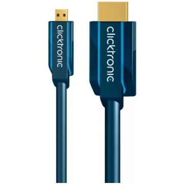 Micro-HDMI Adapter kabelis ClickTronic 5m