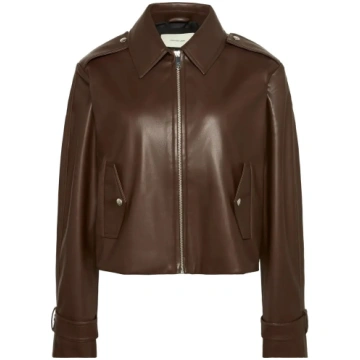 Calvin Klein Jeans - Leather Moto Jacket - izmērs 