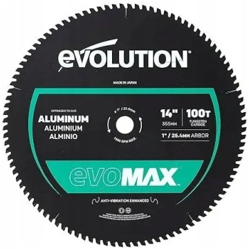 Evolution Evolution EVOMAX 355 mm Ø355 x 25,4 mm, 