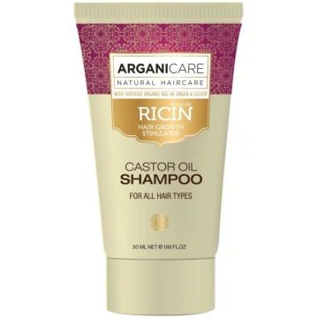 ARGANICARE - Šampūns ar rīcineļļu visiem matu tipi