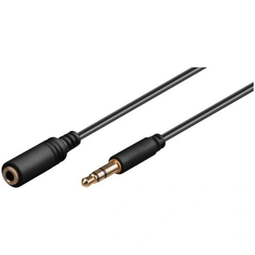 MicroConnect Headphone AUX Cable 3m Headphone and 