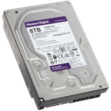 Lietots - HDD 8TB 5400 SATAIII 3.5" WD Purple, 8TB