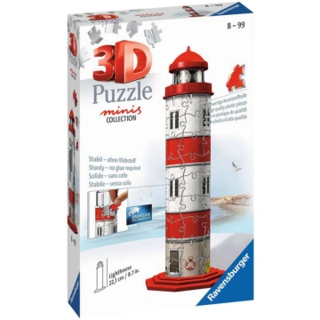 3D puzle Ravensburger Mini Lighthouse 11273, 8.2 c