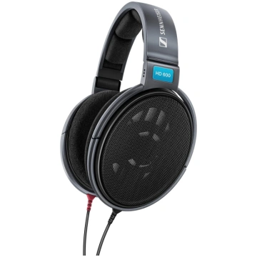 Vadu austiņas Sennheiser HD 600, melna krās