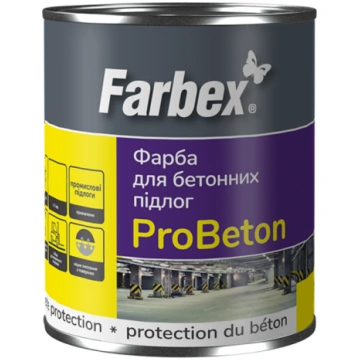 Krāsa betona grīdām FARBEX PROBETON 2.8 kg, balta