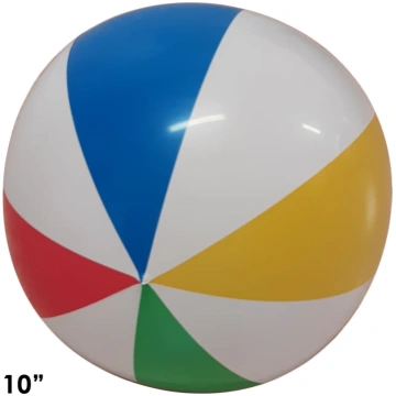 FOIL BEACH BALL 10"