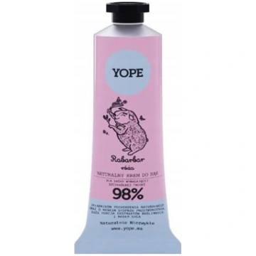 Roku krēms YOPE „Rabarbers un roze“ intensīvi mitr
