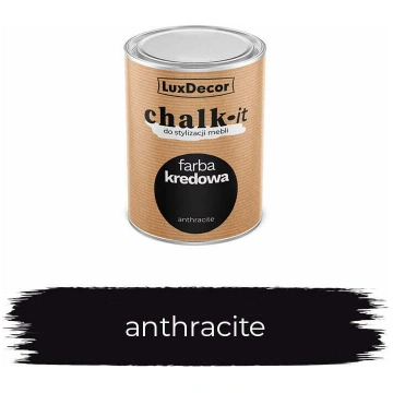 Krīta krāsa CHALK-IT ANTHRACITE - 125ml LuxDecor