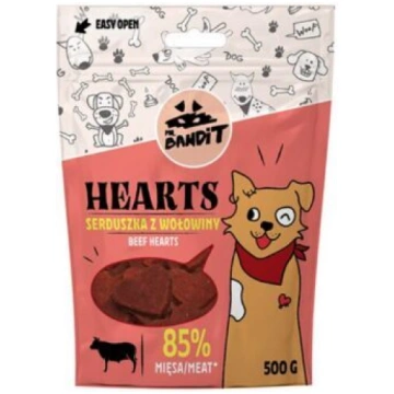 MR.BANDIT HEARTS BEEF/LIELLOPU SIRDIS 500G VetExpe