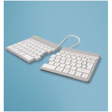 R-Go Tools KEYBOARD SPLIT WRL BREAK/WHITE RGOSBUKW