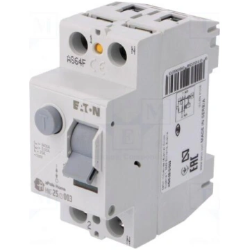 RCD breaker | Inom: 25A | Ires: 30mA | Max surge c