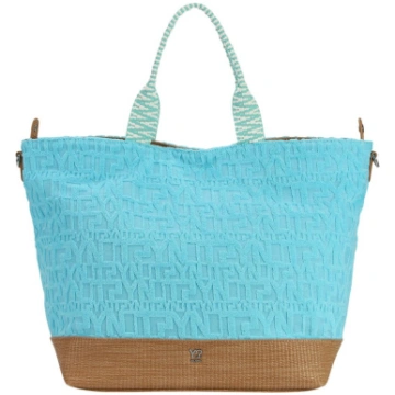 Ynot- Borsa Donna da mare in tessuto Tg. L Sponge