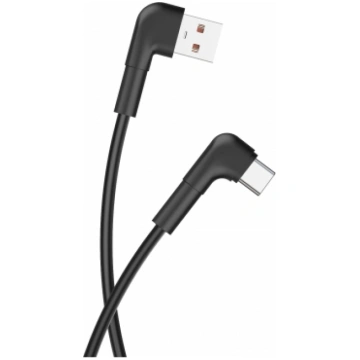 MAXLIFE MXUC-09 angle cable USB - USB-C 1,0 m 3A b