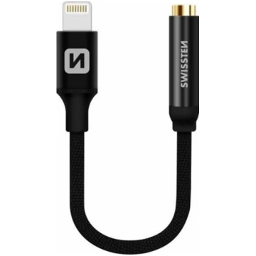Swissten Audio adapter textile Lightning /jack 0,1