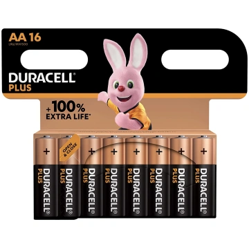 Baterijas Duracell Plus, AA, 1.5 V