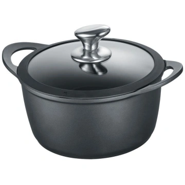 (DE135099204) KATLS 24CM, AR VĀKU, MELNS, LIETS AL