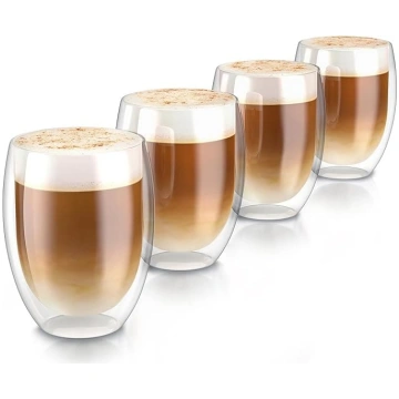 Arendo - Divkāršsienu dzēriena glāzes 350 ml - Lat