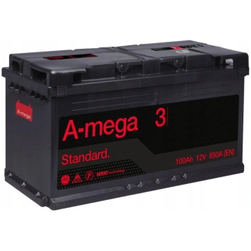 Akumulators 100AH 850A 12V A-Mega Premium 3