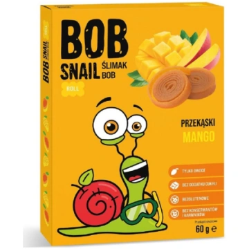 Bob Snail, mango rullīši bērniem, 60g