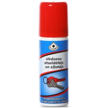 Slēdzeņu atsaldētājs un eļļotājs KVADRO, 50ml
