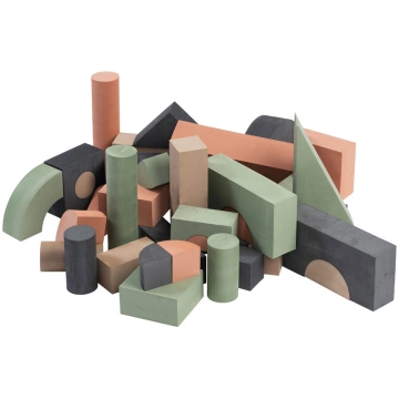 BabyTrold - Foam building blocks - Antracit (57042
