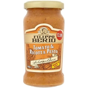 Filippo Berio Tomate und Ricotta Pesto, 6 gab. iep