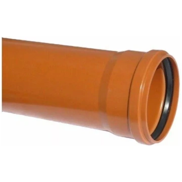 PVC ārējā kanalizācijas caurule WAVIN DN110 x 3.2 