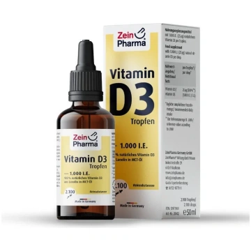 ZEINPHARMA Vitamin D3 1000 SV pilieni 50 ml