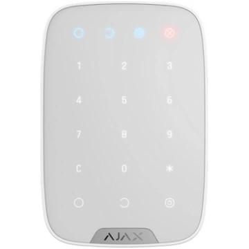 Ajax KeyPad Plus bezvadu skārienjutīgā tastatūra, 