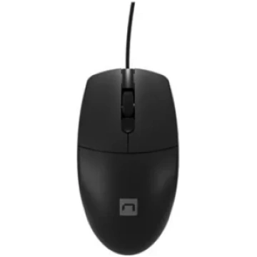 Natec | Mouse | Ruff Plus | Wired | Black 395390