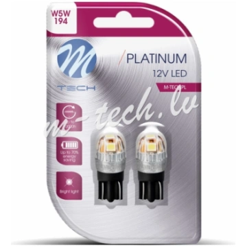 LB835W-02B - Blister 1x Diode LED M-TECH Platinum 