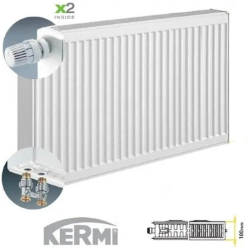 Kermi radiators apakšas pieslēgums KV22-400*700