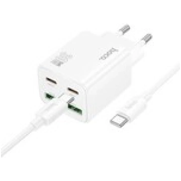 HOCO N56 tīkla lādētājs / 30W / PD, QC, PPS / USB-