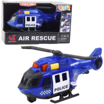 Rotaļu helikopters Lean Toys Air Rescue Police, zi