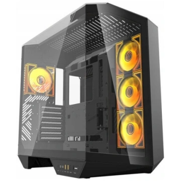 O Darkflash DY470 + 4 wentylatory | DY470 Black | 