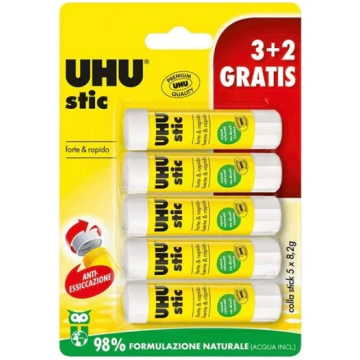 COLLA STIC 3+2 - 8,2 gr UHU