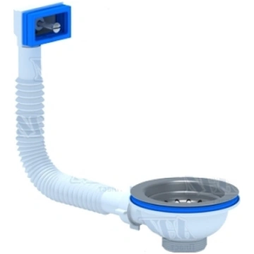 Ani plast Noplūde sifonam 3"1/2" 115 mm ar univers